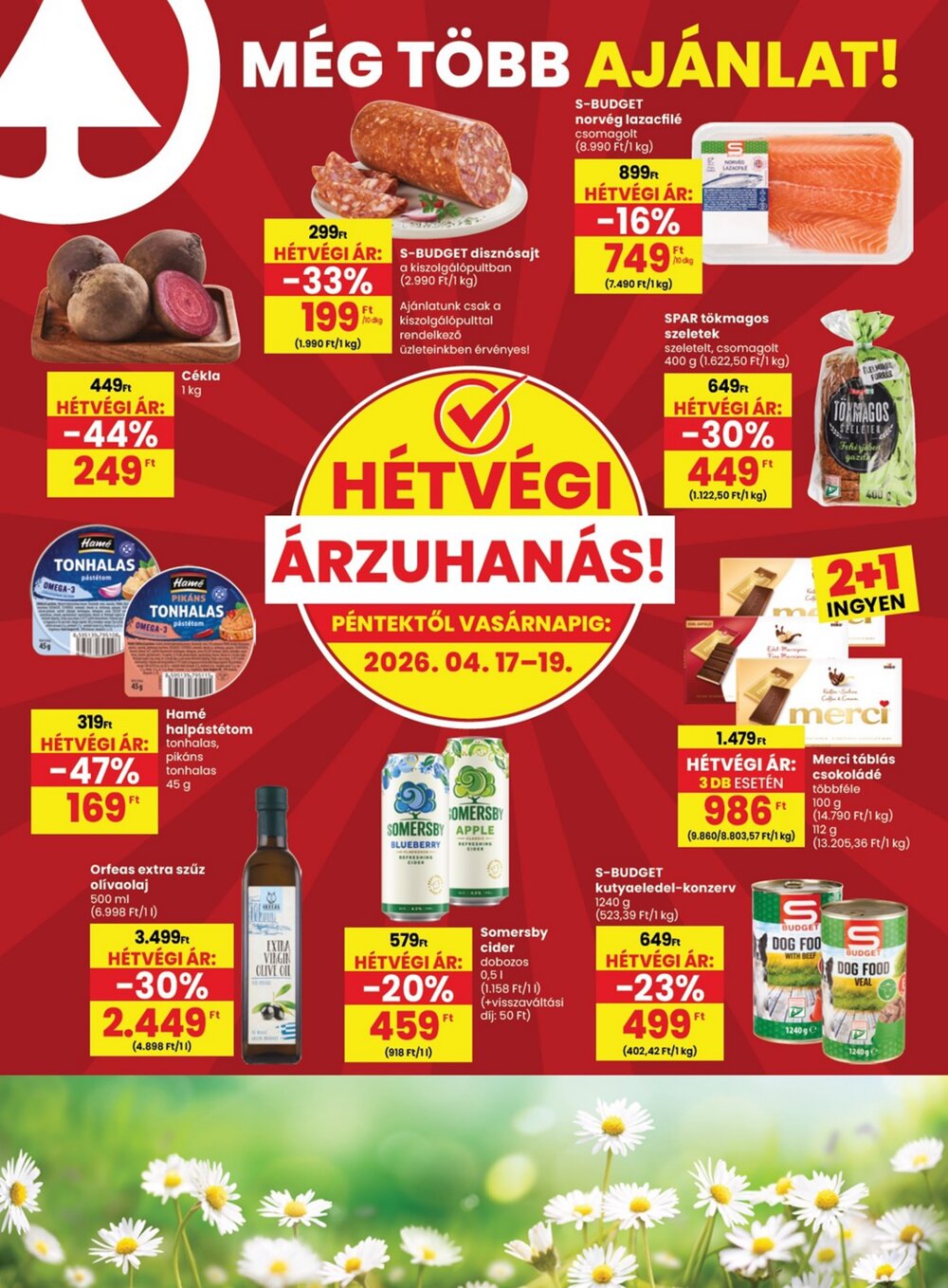Spar akciós újság 2026.04.16-tól - 20. oldal.