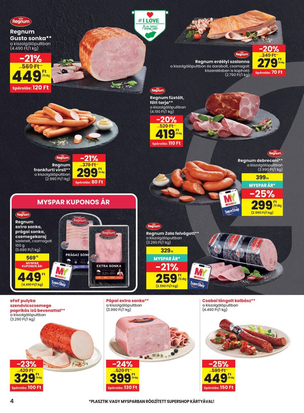 Spar akciós újság 2026.04.16-tól - 4. oldal.