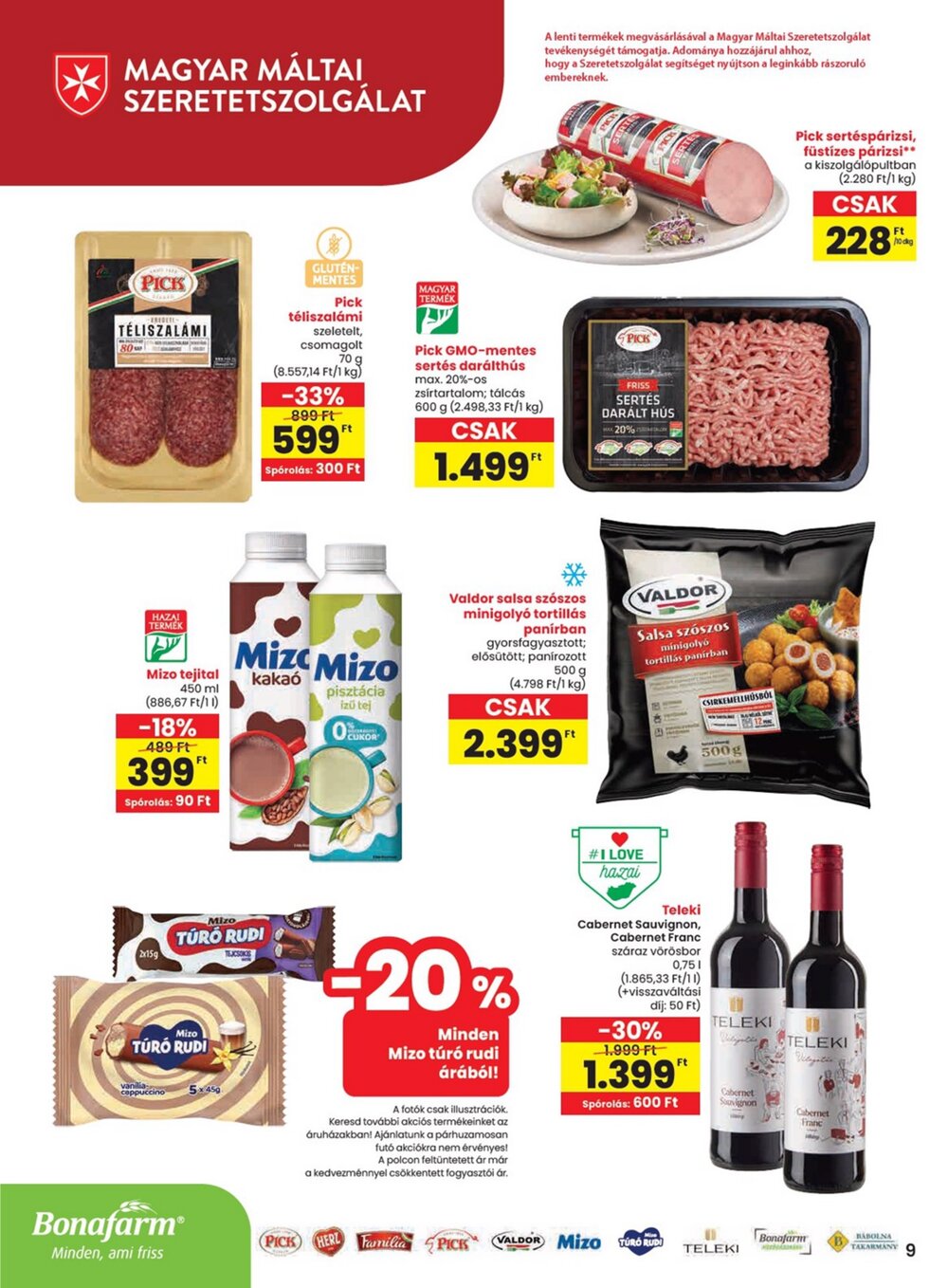 Spar akciós újság 2026.04.16-tól - 9. oldal.