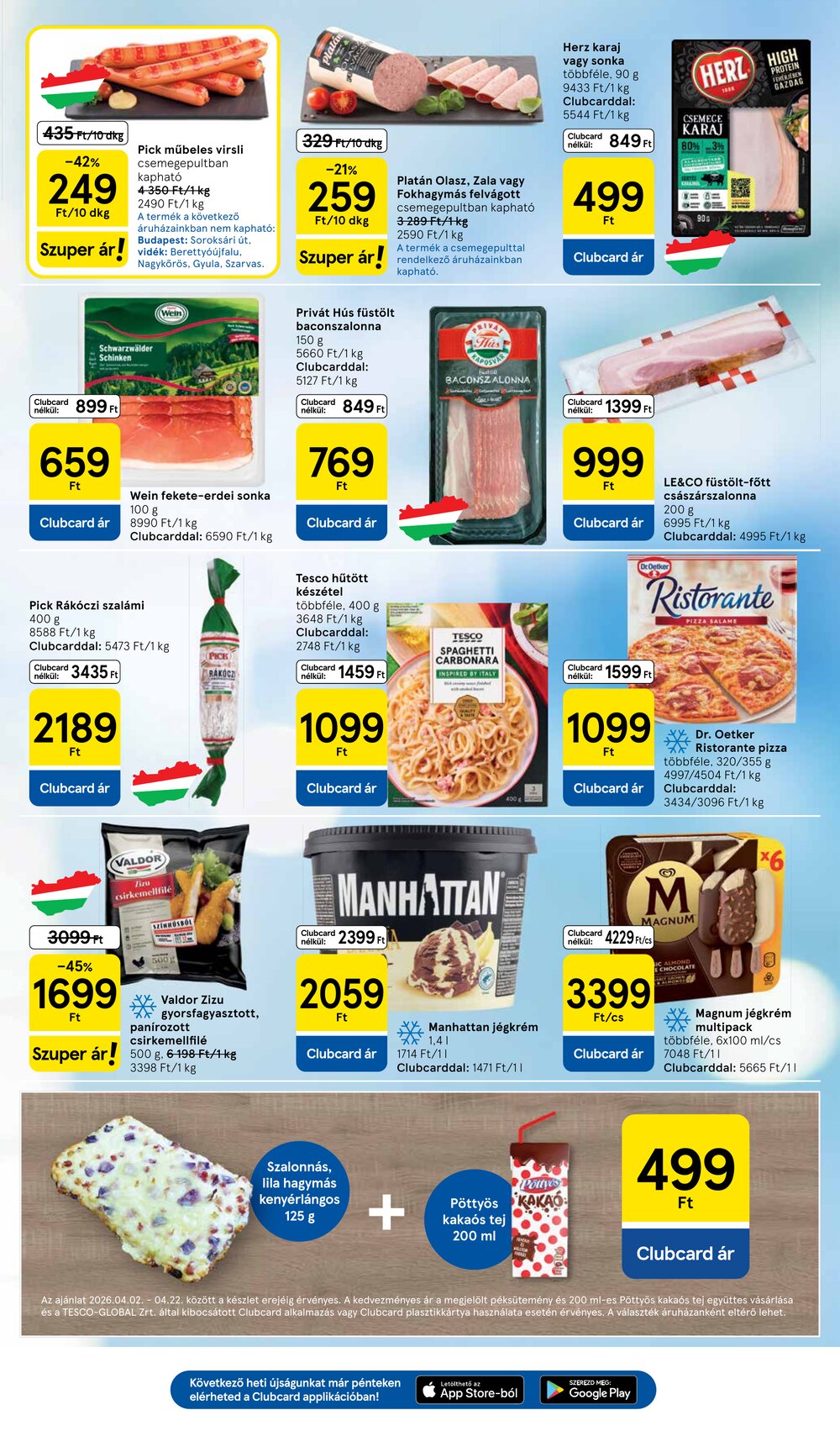 Tesco akciós újság 2026.04.16-tól - 3. oldal.