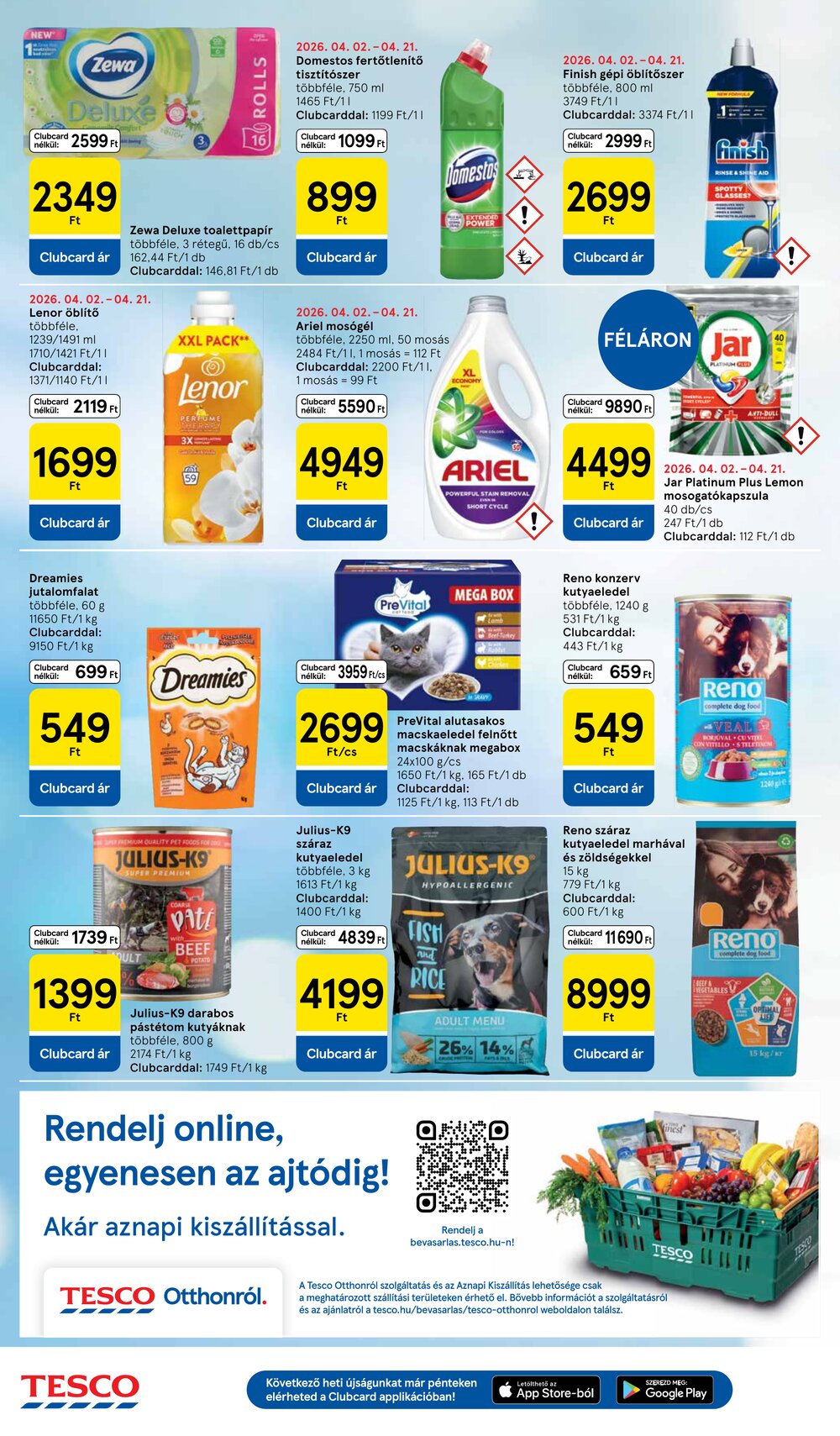 Tesco akciós újság 2026.04.16-tól - 8. oldal.