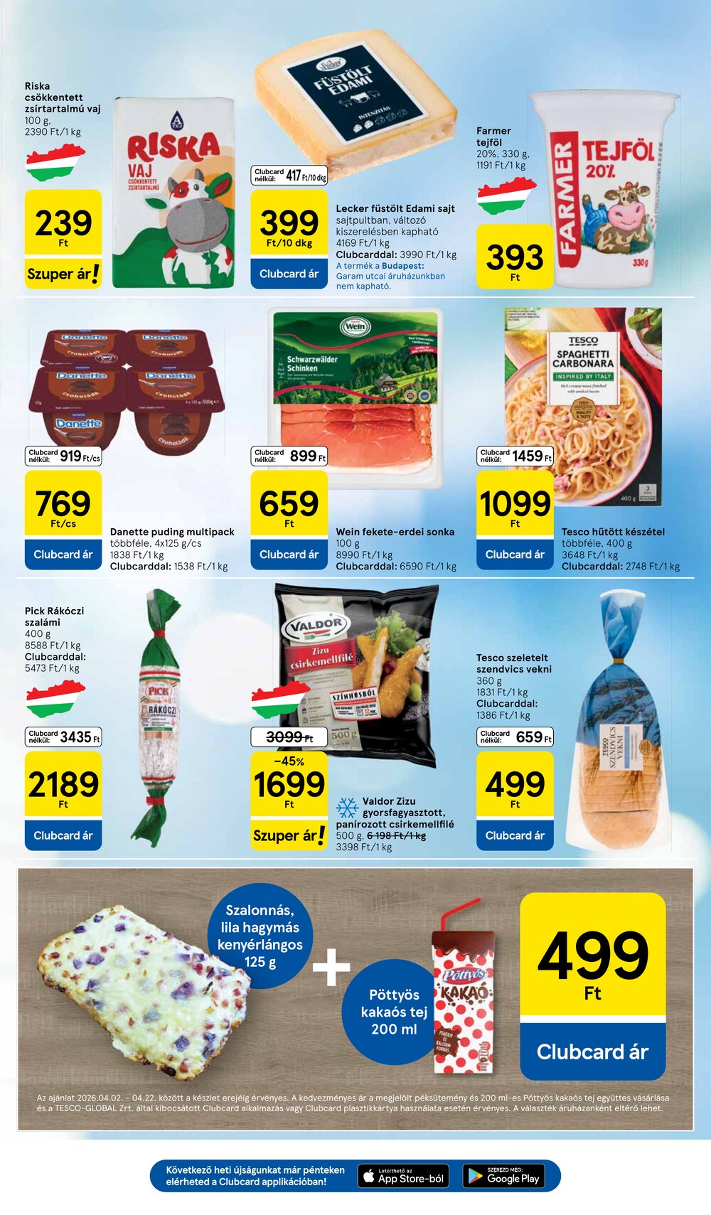 Tesco akciós újság 2026.04.16-tól - 3. oldal.