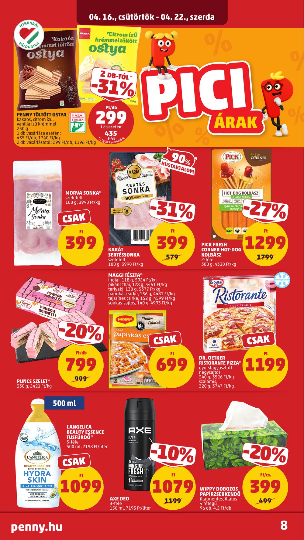 Penny Market akciós újság 2026.04.16-tól - 10. oldal.
