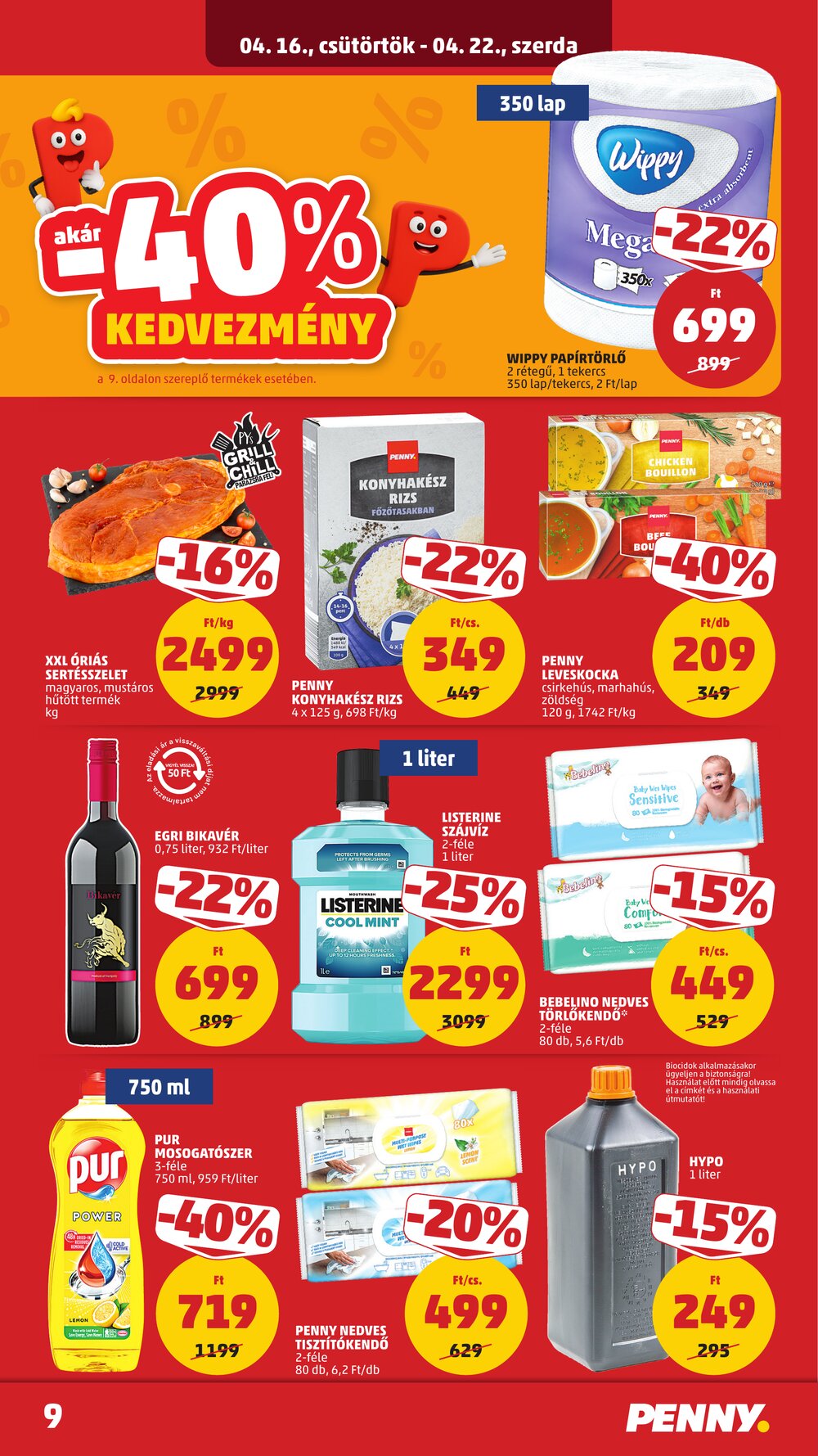 Penny Market akciós újság 2026.04.16-tól - 11. oldal.