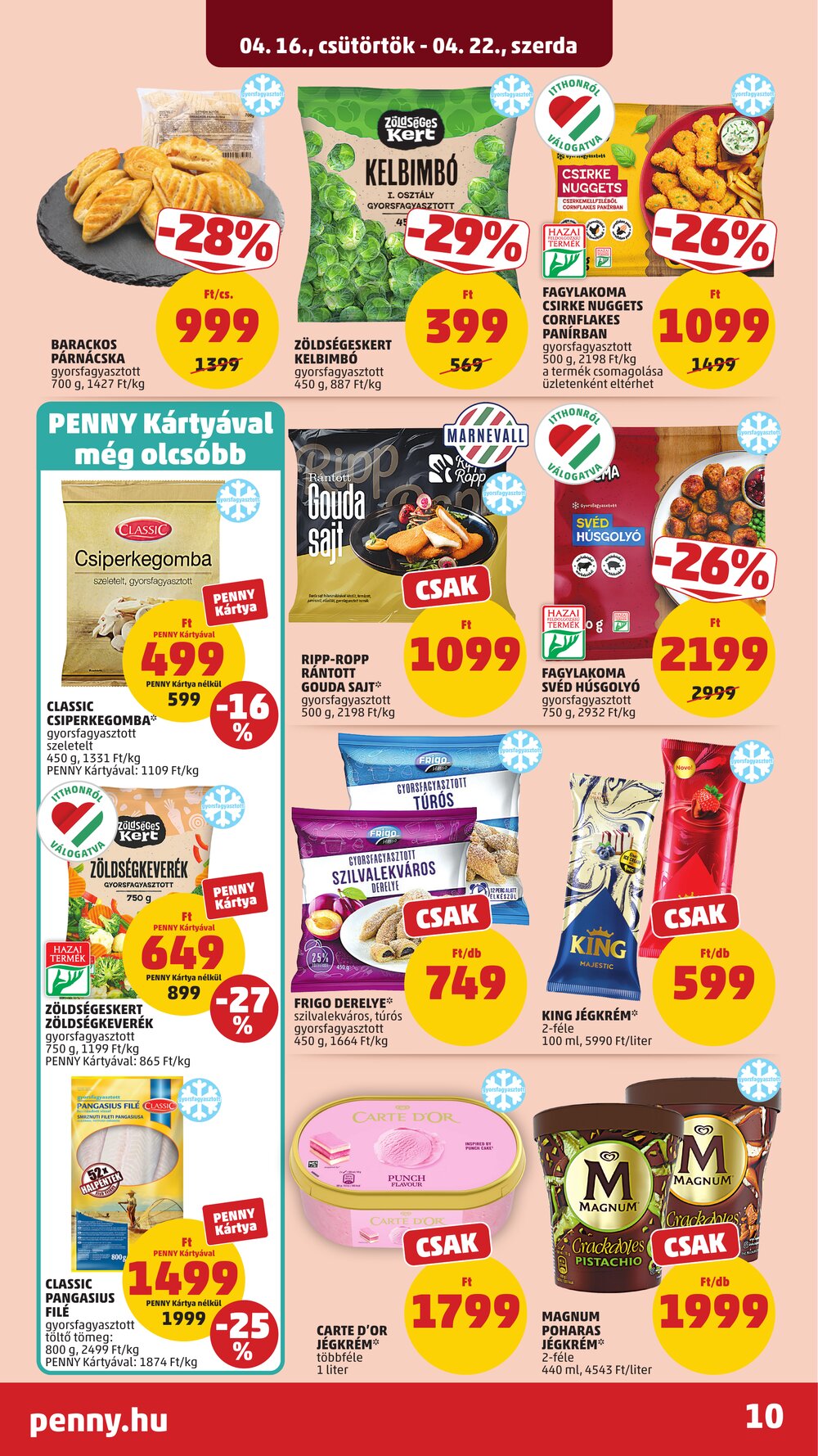 Penny Market akciós újság 2026.04.16-tól - 14. oldal.