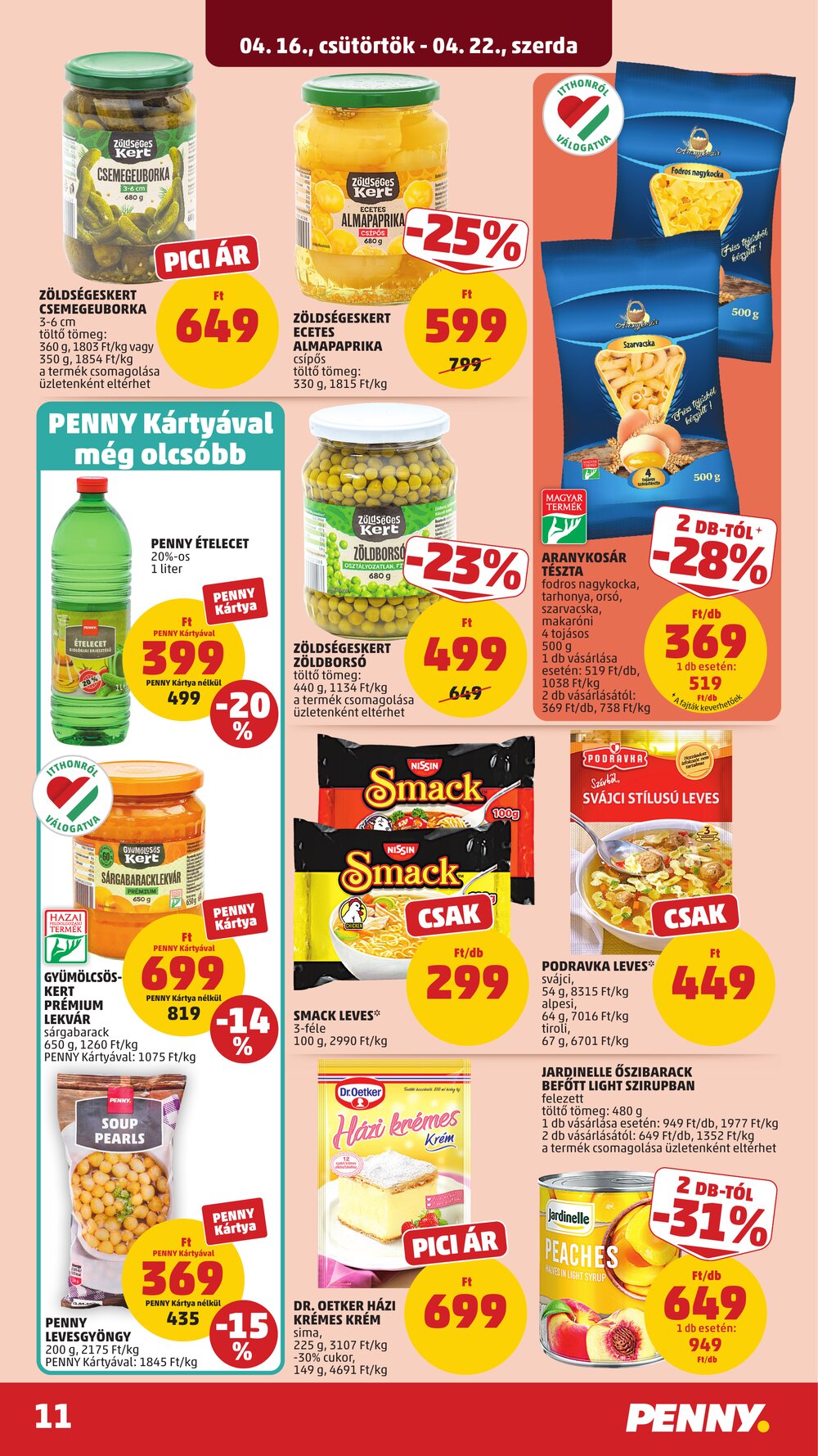 Penny Market akciós újság 2026.04.16-tól - 15. oldal.