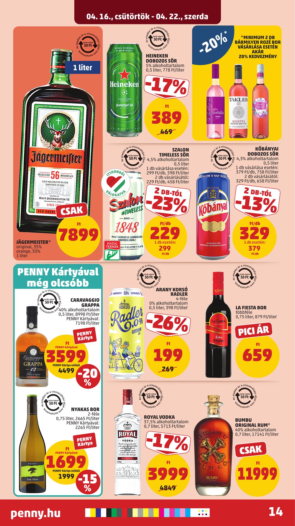 Penny Market akciós újság 2026.04.16-tól - 18. oldal.