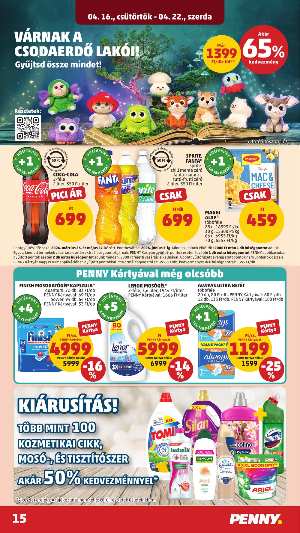 Penny Market akciós újság 2026.04.16-tól - 19. oldal.