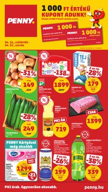 Penny Market akciós újság 2026.04.16-tól