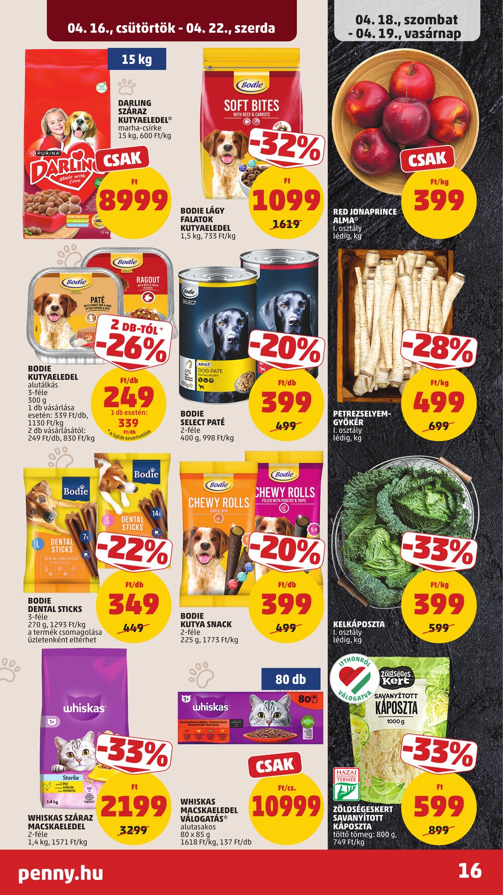 Penny Market akciós újság 2026.04.16-tól - 20. oldal.