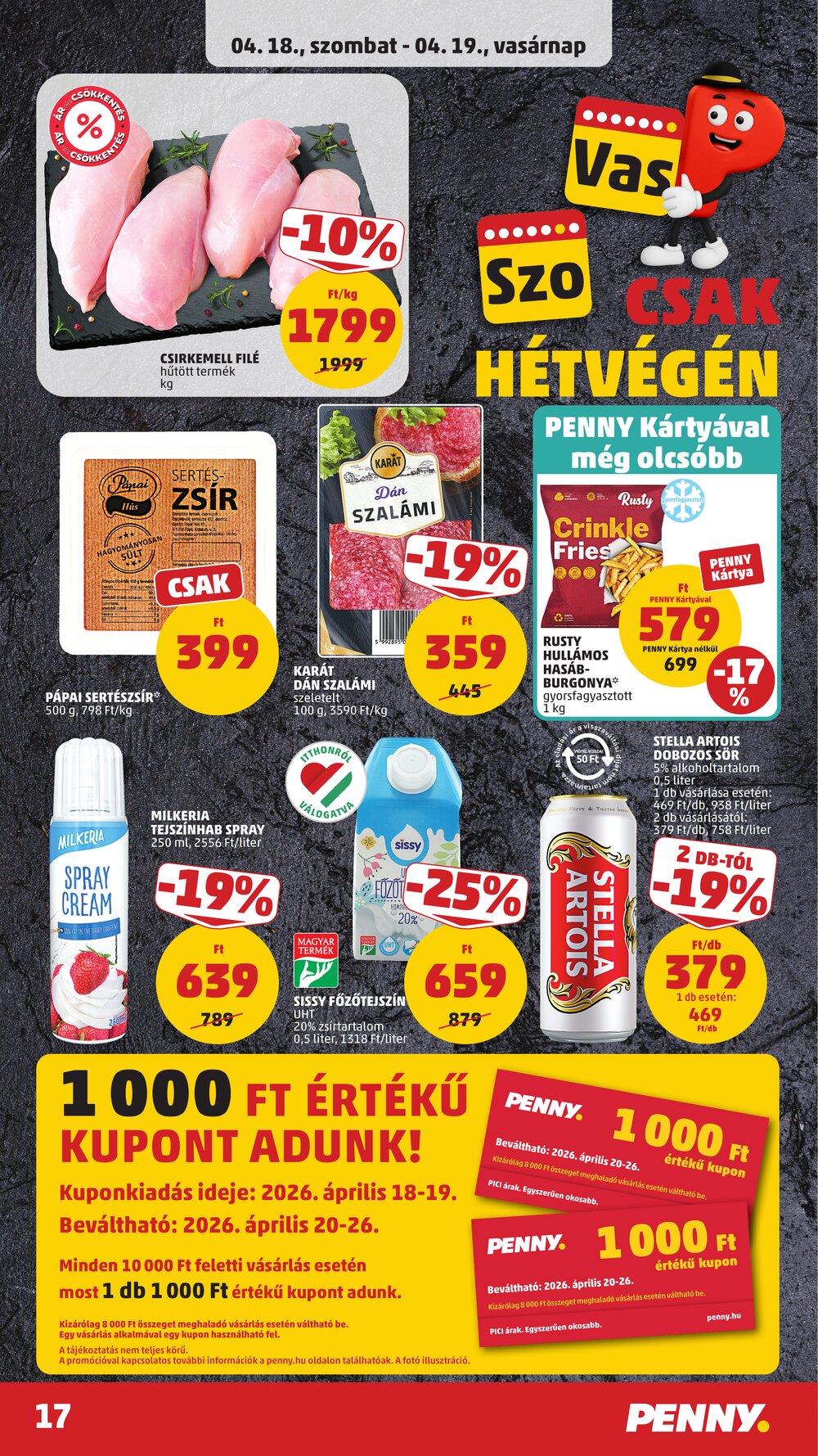 Penny Market akciós újság 2026.04.16-tól - 21. oldal.
