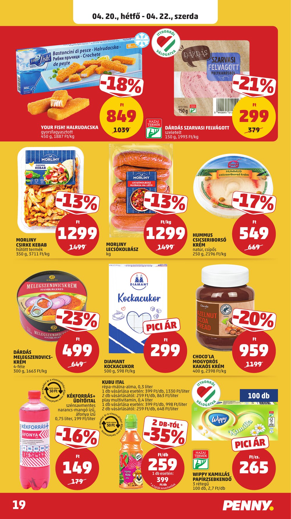 Penny Market akciós újság 2026.04.16-tól - 23. oldal.