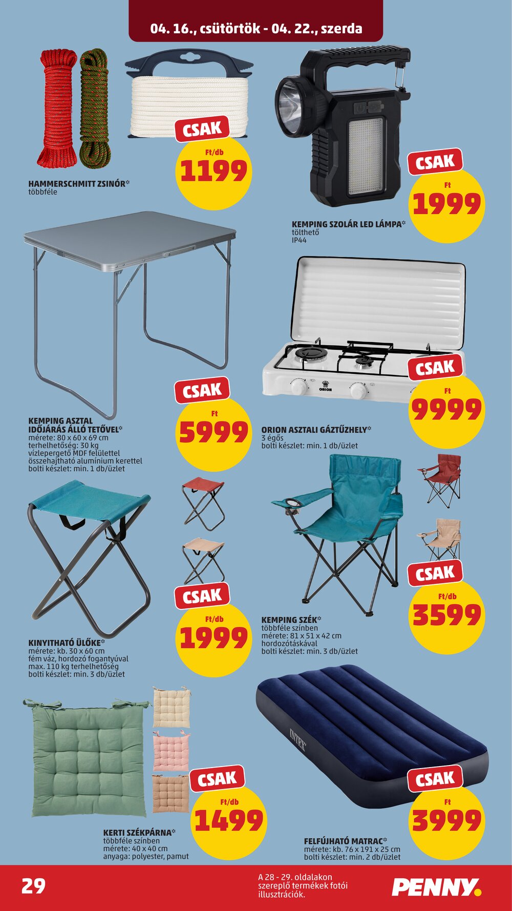 Penny Market akciós újság 2026.04.16-tól - 33. oldal.