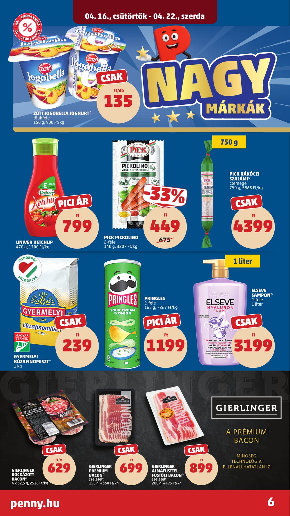 Penny Market akciós újság 2026.04.16-tól - 8. oldal.