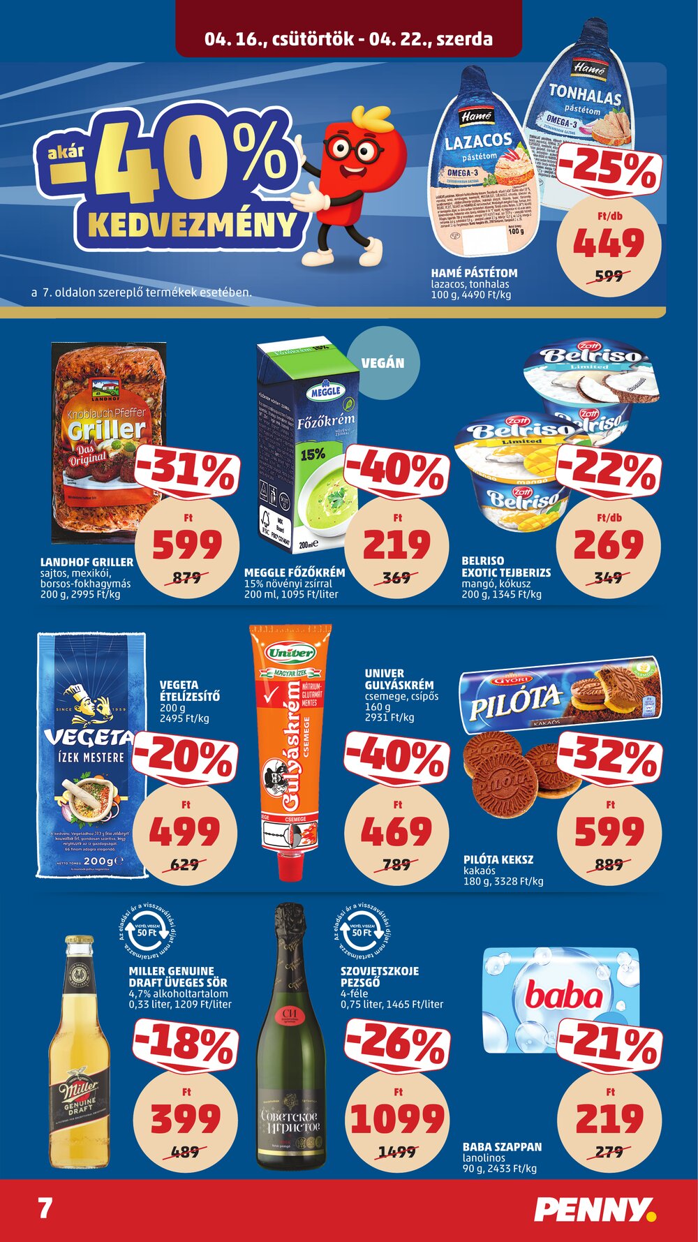Penny Market akciós újság 2026.04.16-tól - 9. oldal.