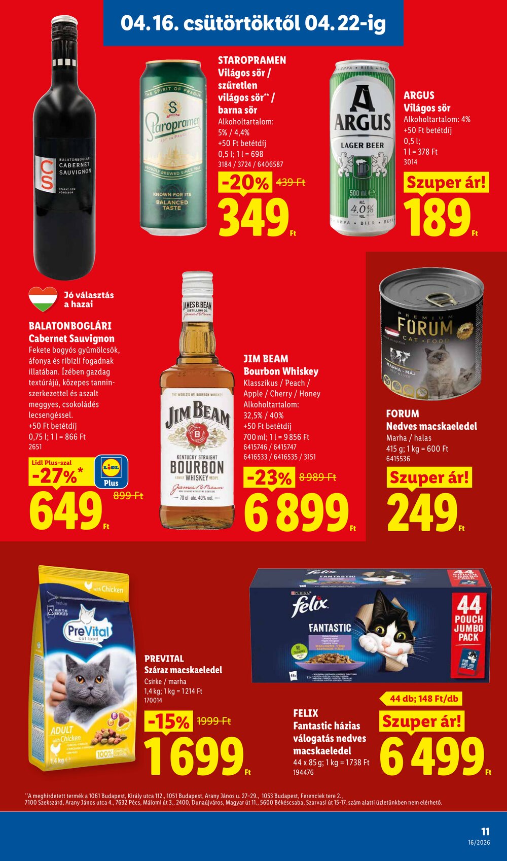 Lidl akciós újság 2026.04.16-tól - 11. oldal.