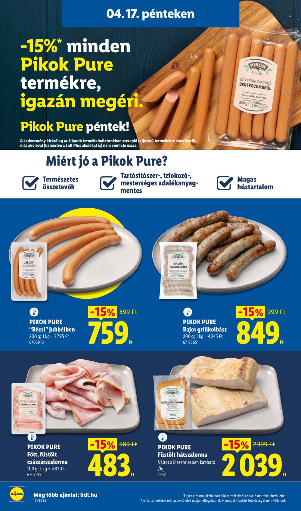 Lidl akciós újság 2026.04.16-tól - 26. oldal.