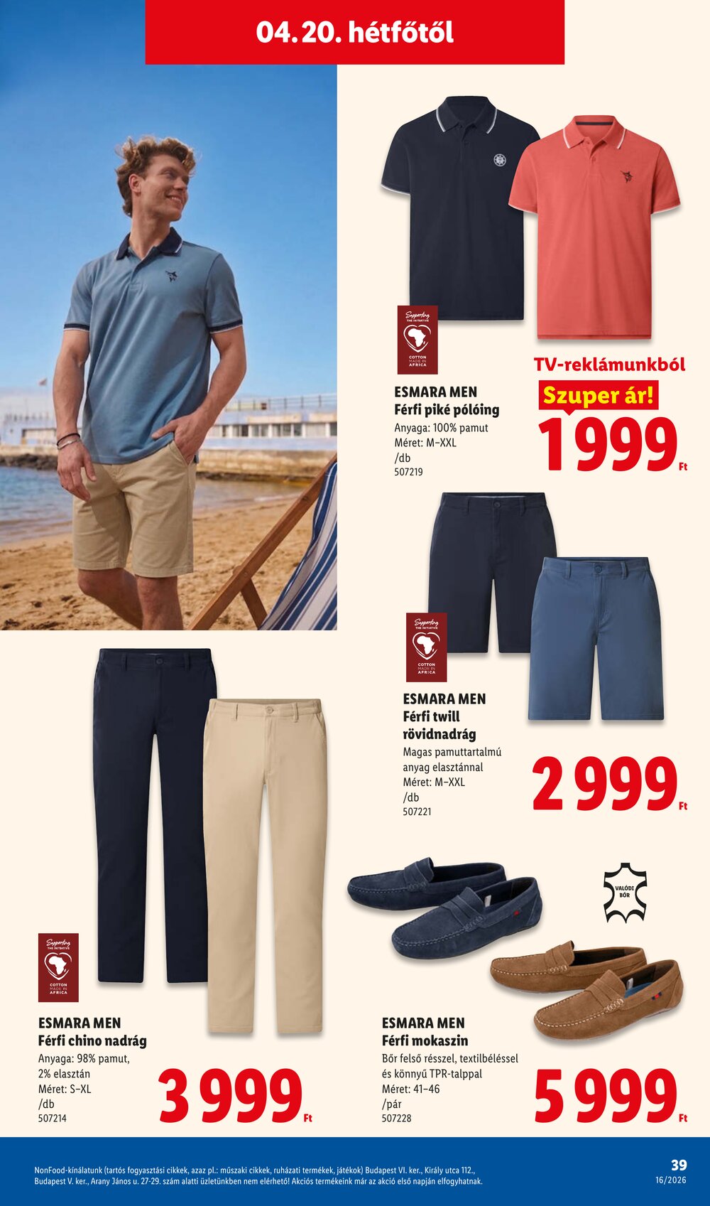 Lidl akciós újság 2026.04.16-tól - 39. oldal.