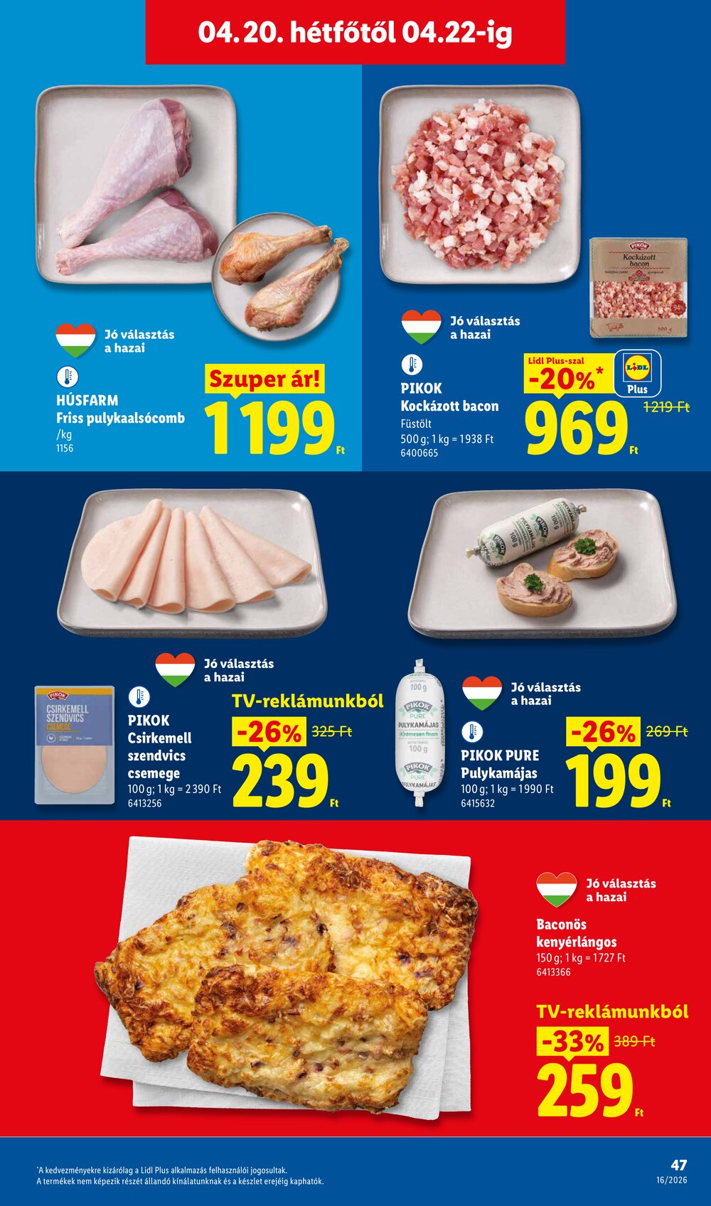 Lidl akciós újság 2026.04.16-tól - 47. oldal.