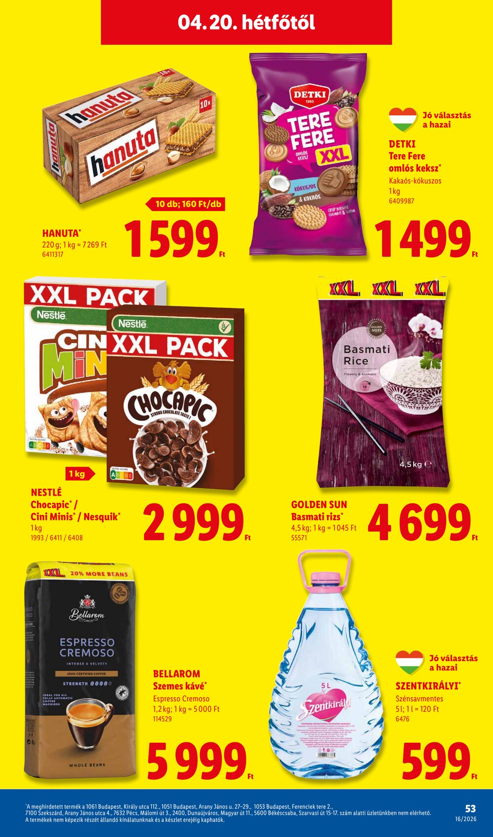Lidl akciós újság 2026.04.16-tól - 53. oldal.