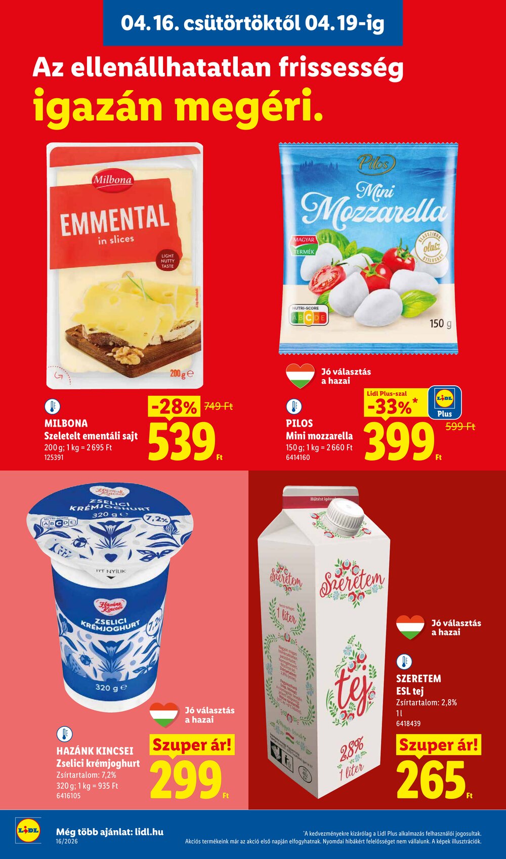 Lidl akciós újság 2026.04.16-tól - 6. oldal.