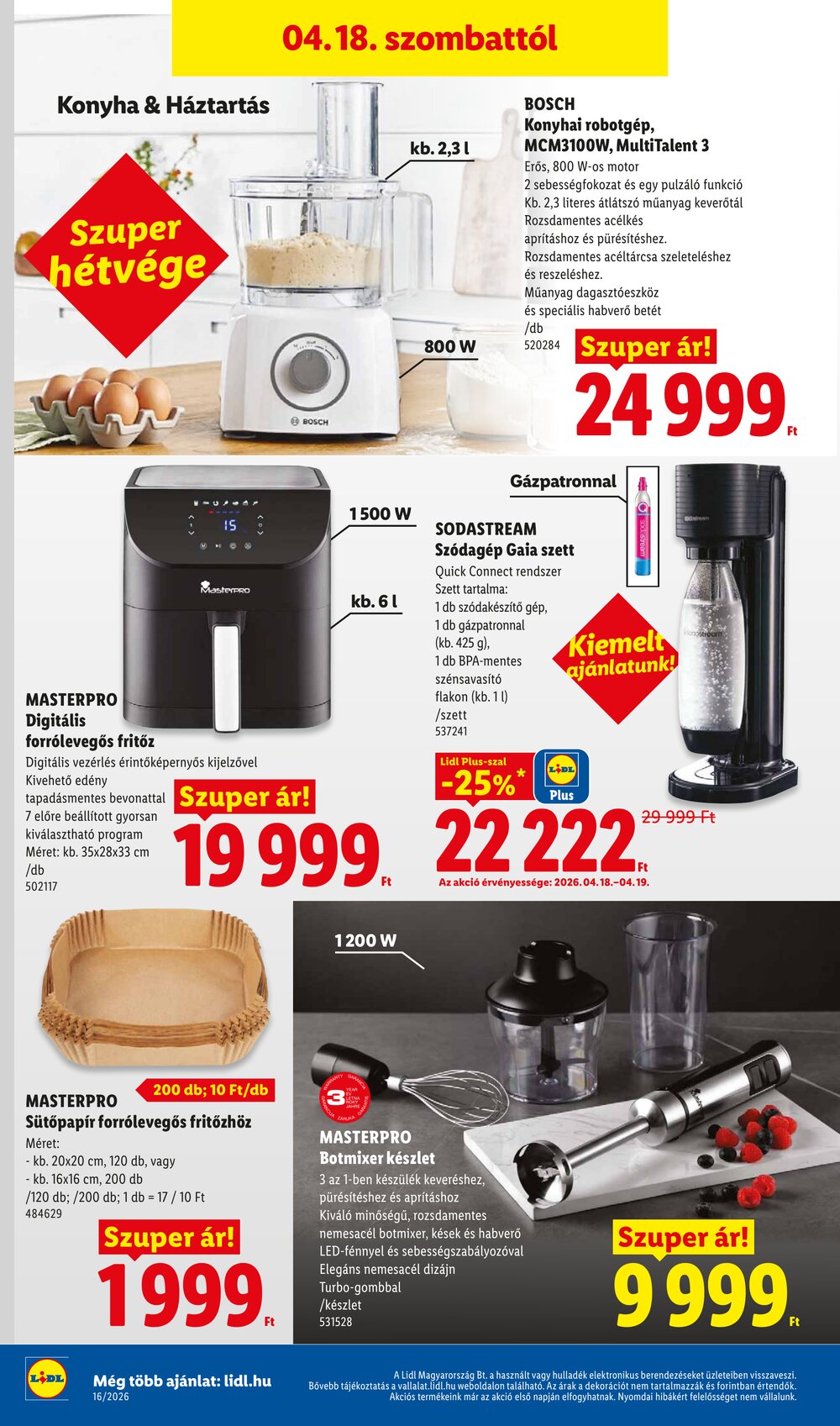 Lidl akciós újság 2026.04.16-tól - 10. oldal.