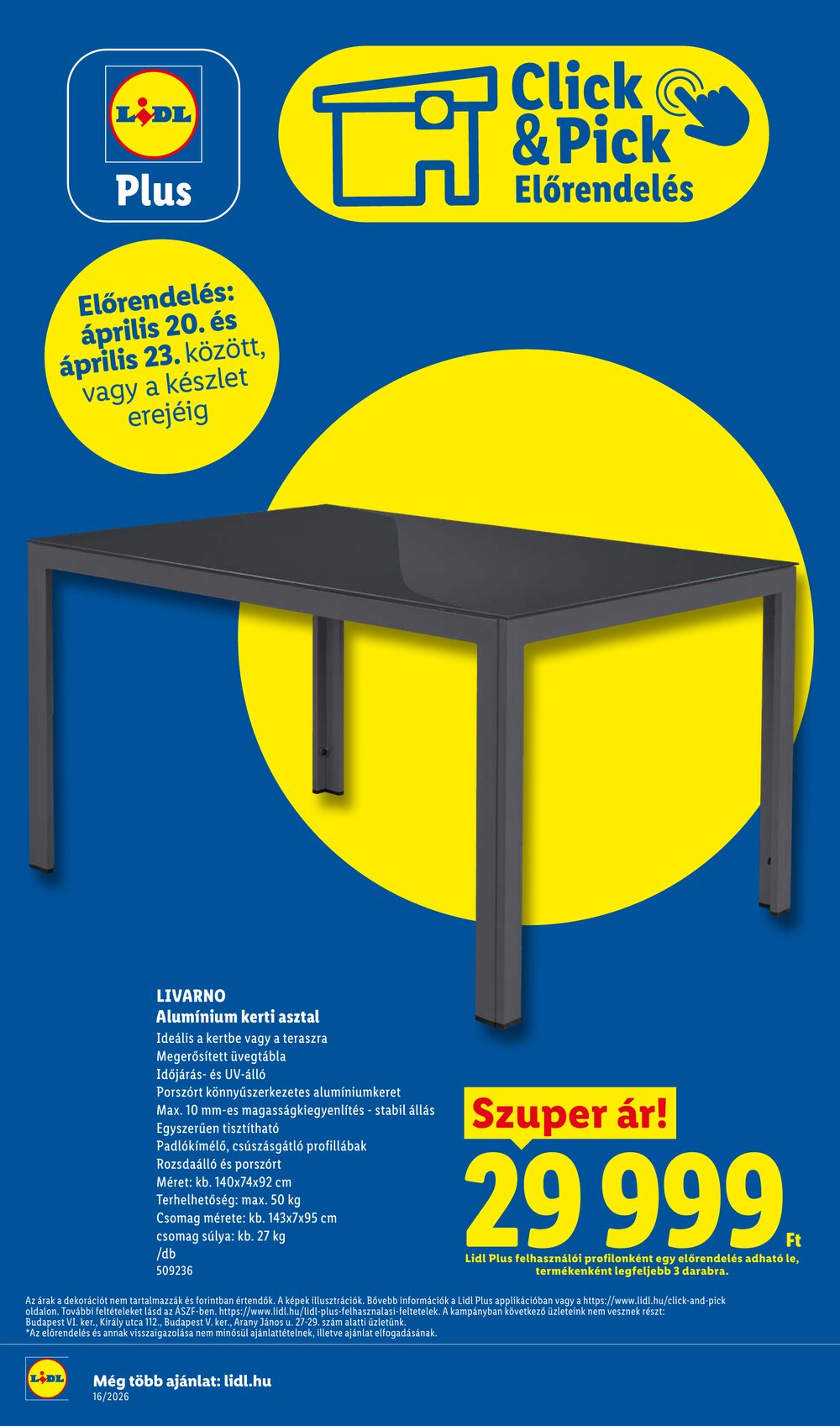 Lidl akciós újság 2026.04.16-tól - 14. oldal.