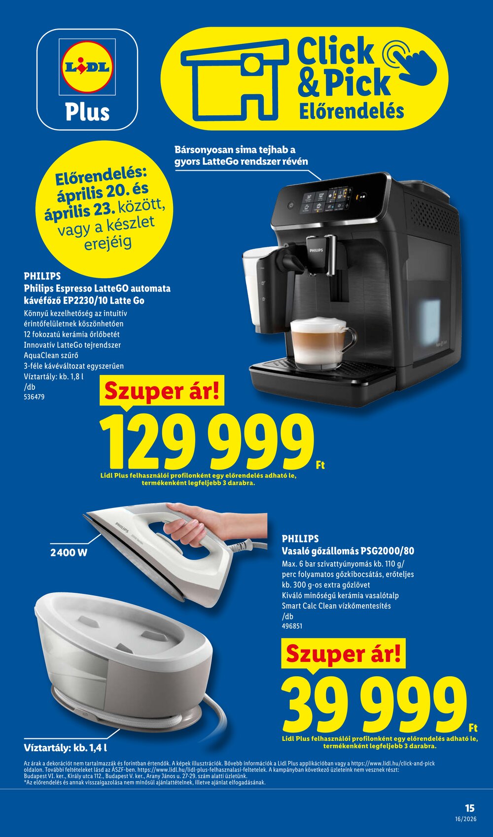 Lidl akciós újság 2026.04.16-tól - 15. oldal.