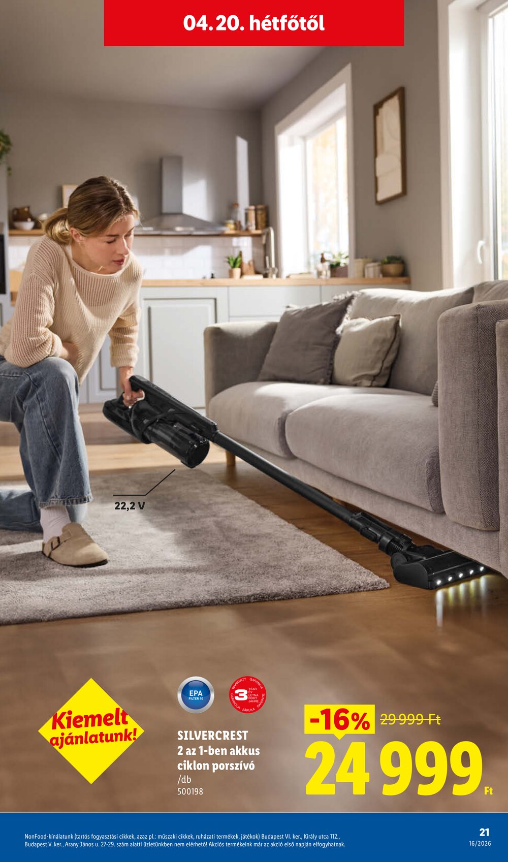 Lidl akciós újság 2026.04.16-tól - 21. oldal.