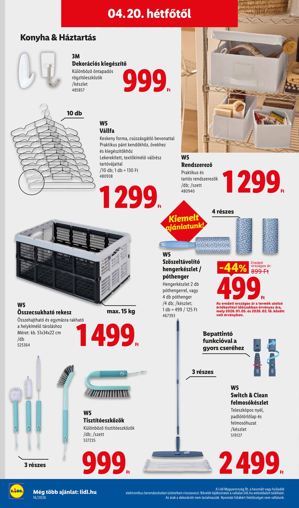Lidl akciós újság 2026.04.16-tól - 24. oldal.