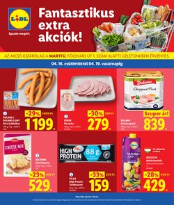 Lidl akciós újság 2026.04.16-tól