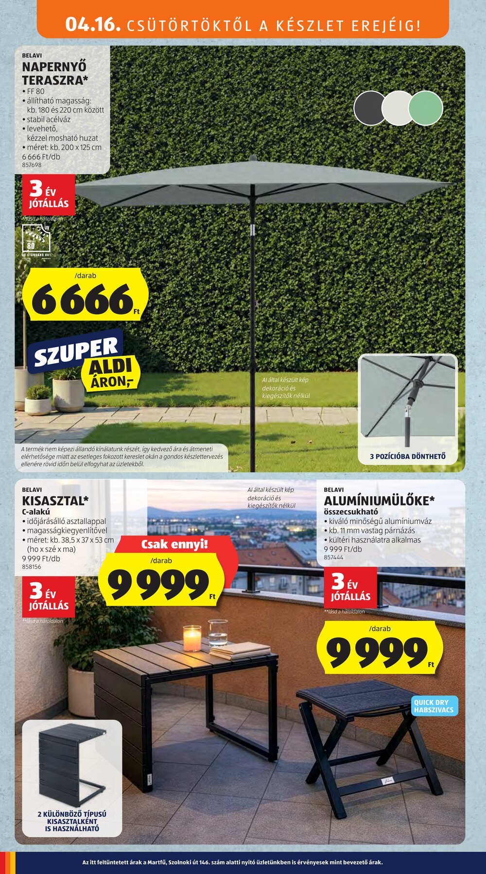 Aldi akciós újság 2026.04.16-tól - 28. oldal.