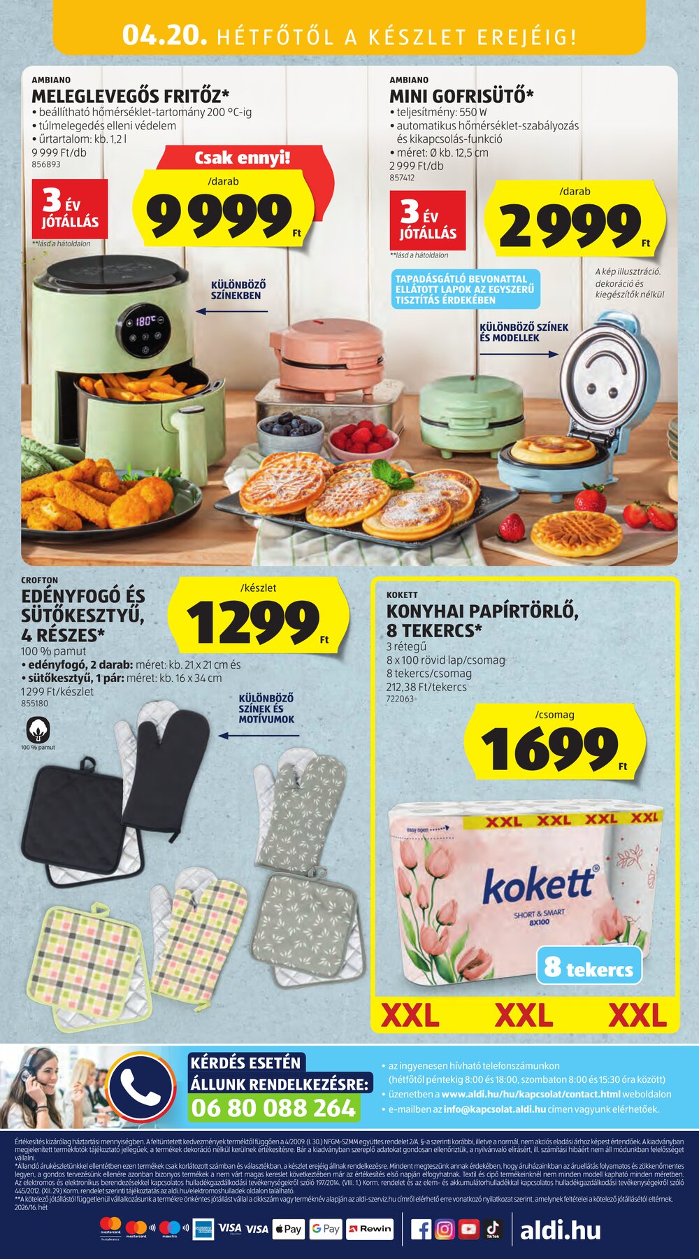 Aldi akciós újság 2026.04.16-tól - 20. oldal.