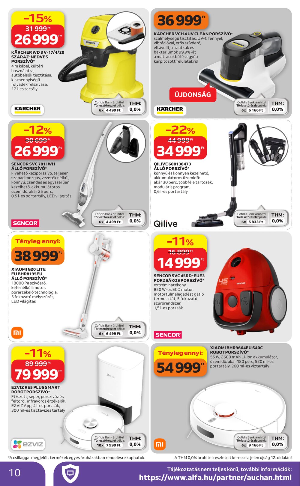 Auchan akciós újság 2026.04.16-tól - 10. oldal.