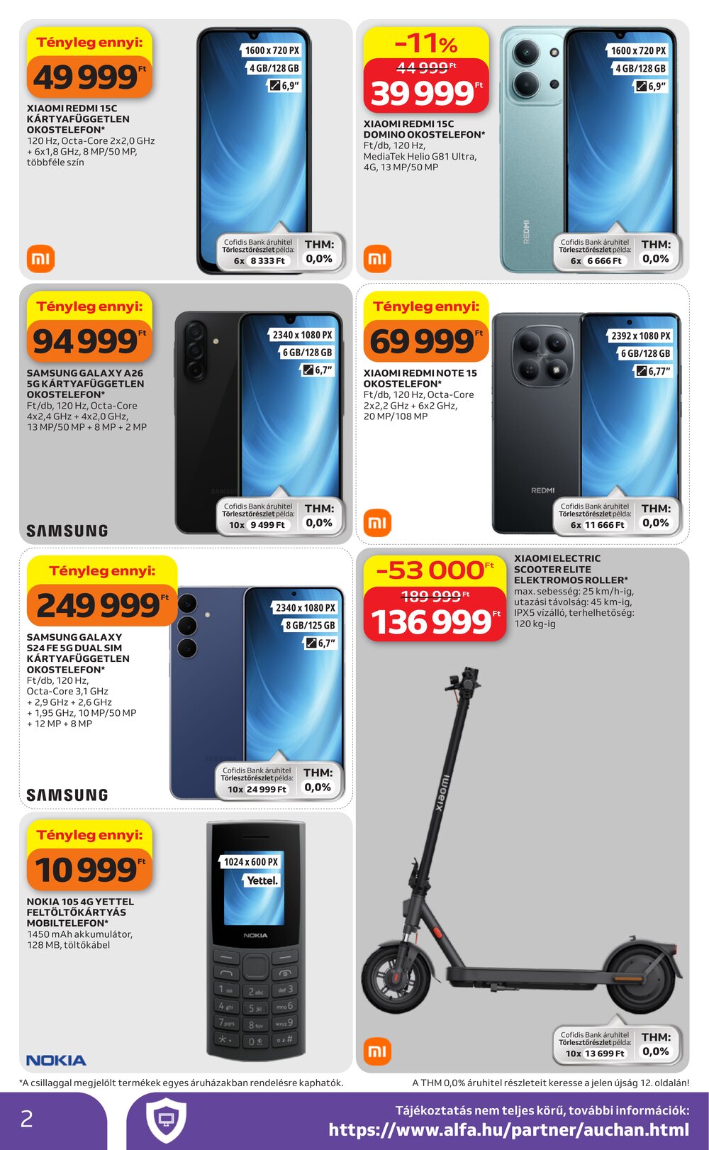 Auchan akciós újság 2026.04.16-tól - 2. oldal.