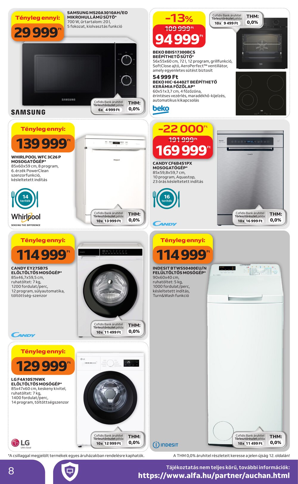 Auchan akciós újság 2026.04.16-tól - 8. oldal.