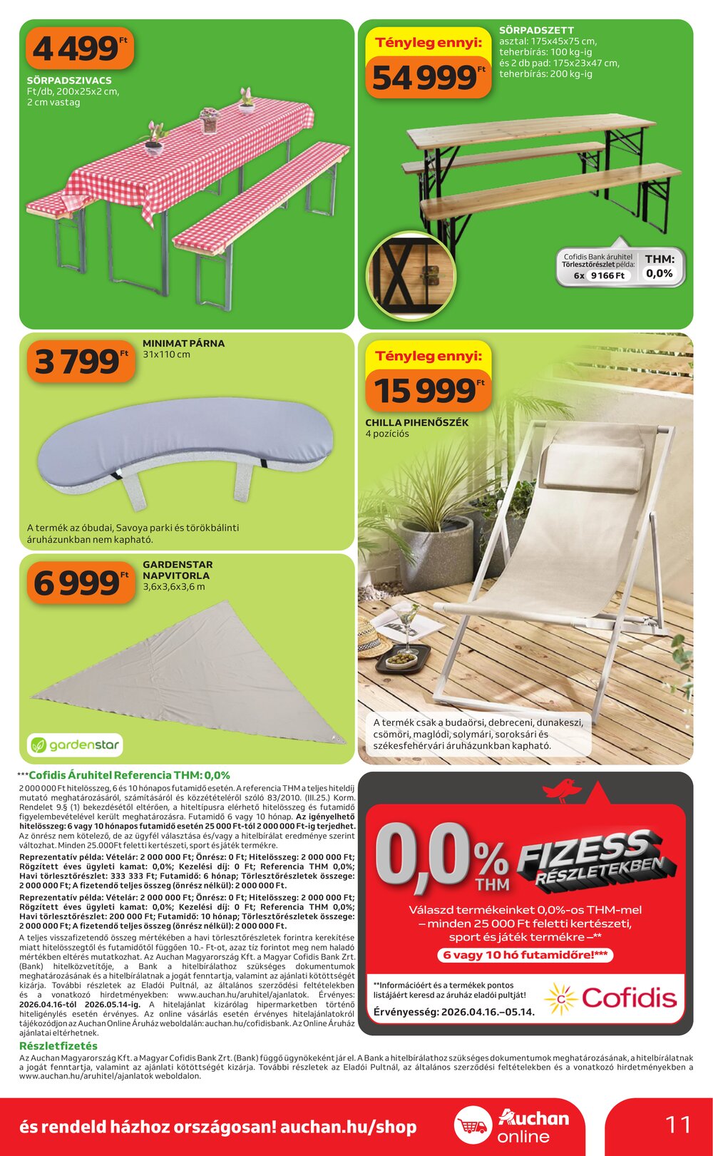 Auchan akciós újság 2026.04.16-tól - 11. oldal.