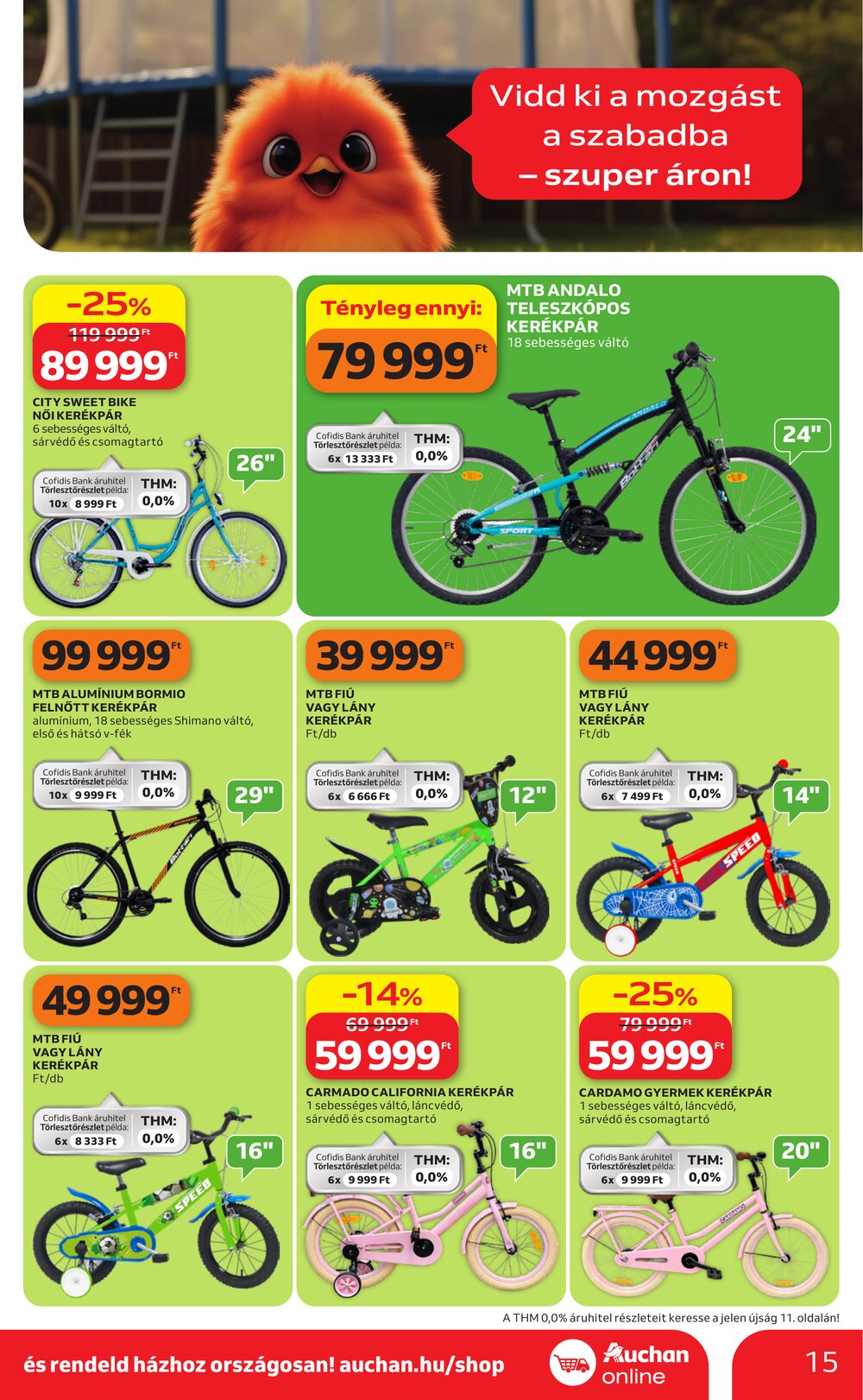 Auchan akciós újság 2026.04.16-tól - 15. oldal.