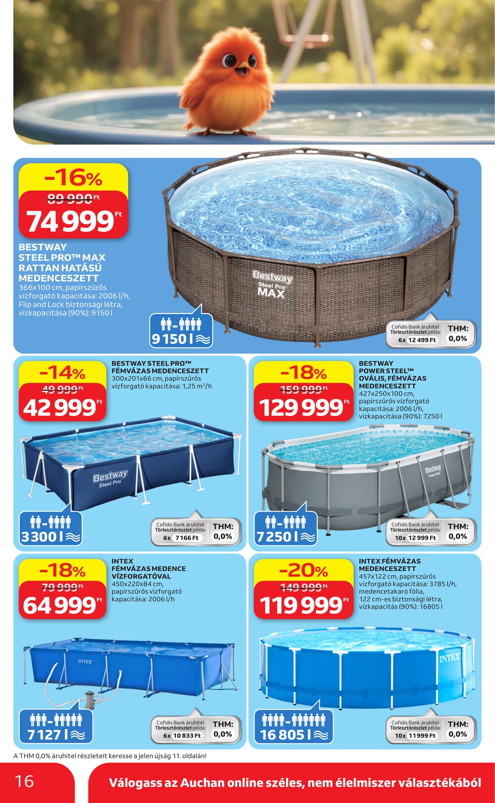 Auchan akciós újság 2026.04.16-tól - 16. oldal.