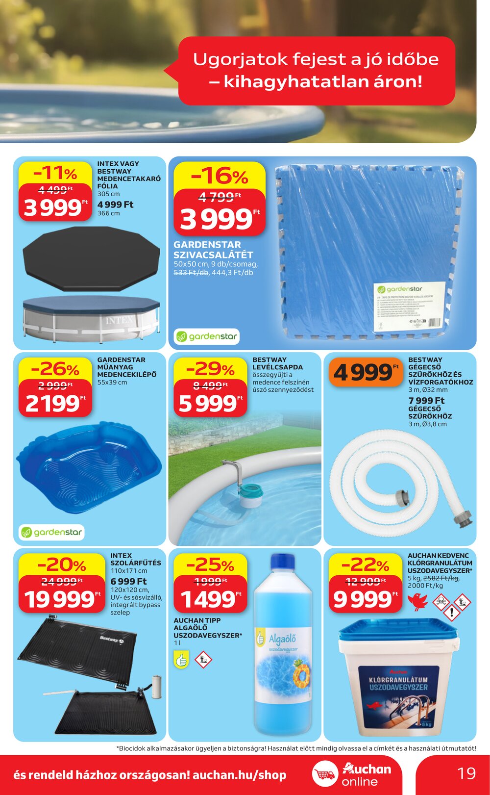 Auchan akciós újság 2026.04.16-tól - 19. oldal.