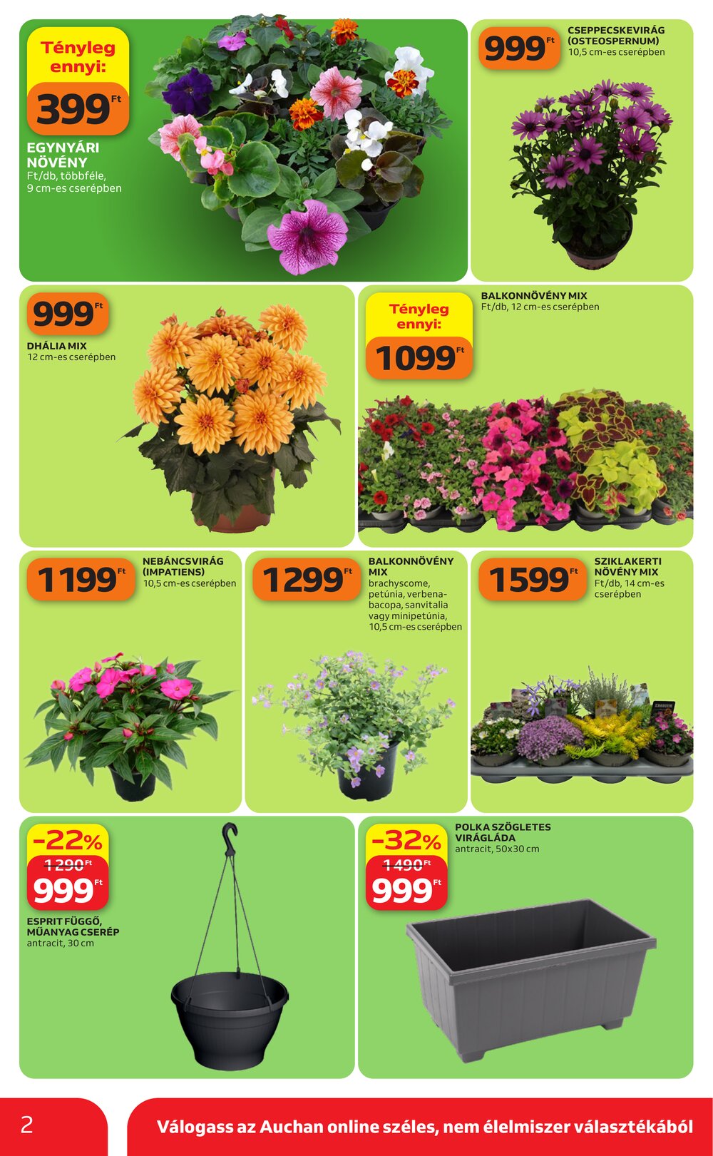 Auchan akciós újság 2026.04.16-tól - 2. oldal.