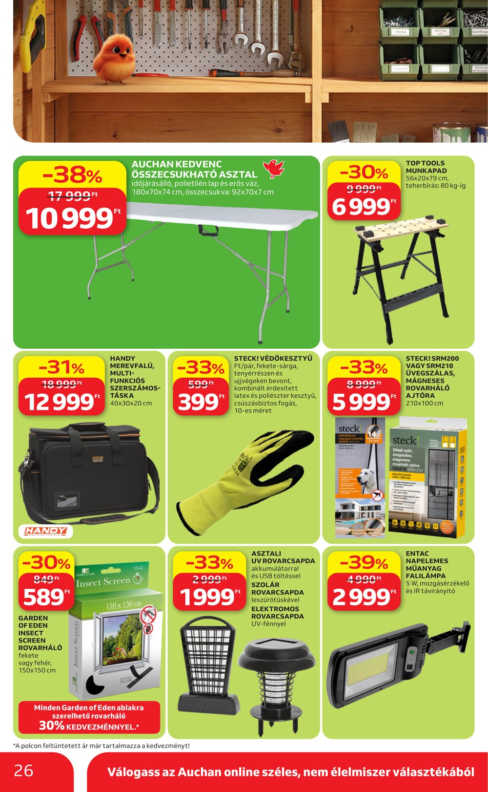 Auchan akciós újság 2026.04.16-tól - 26. oldal.