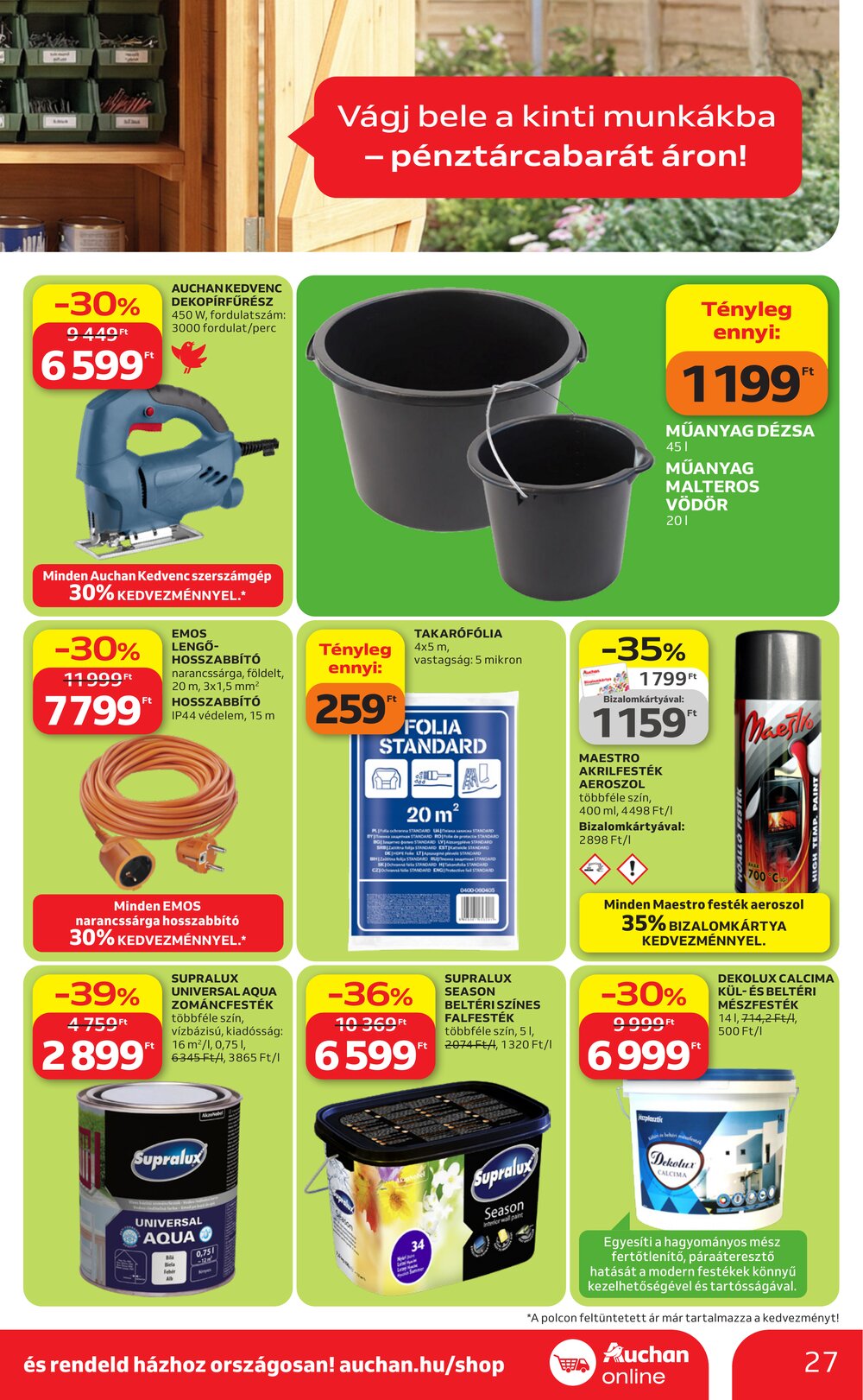 Auchan akciós újság 2026.04.16-tól - 27. oldal.