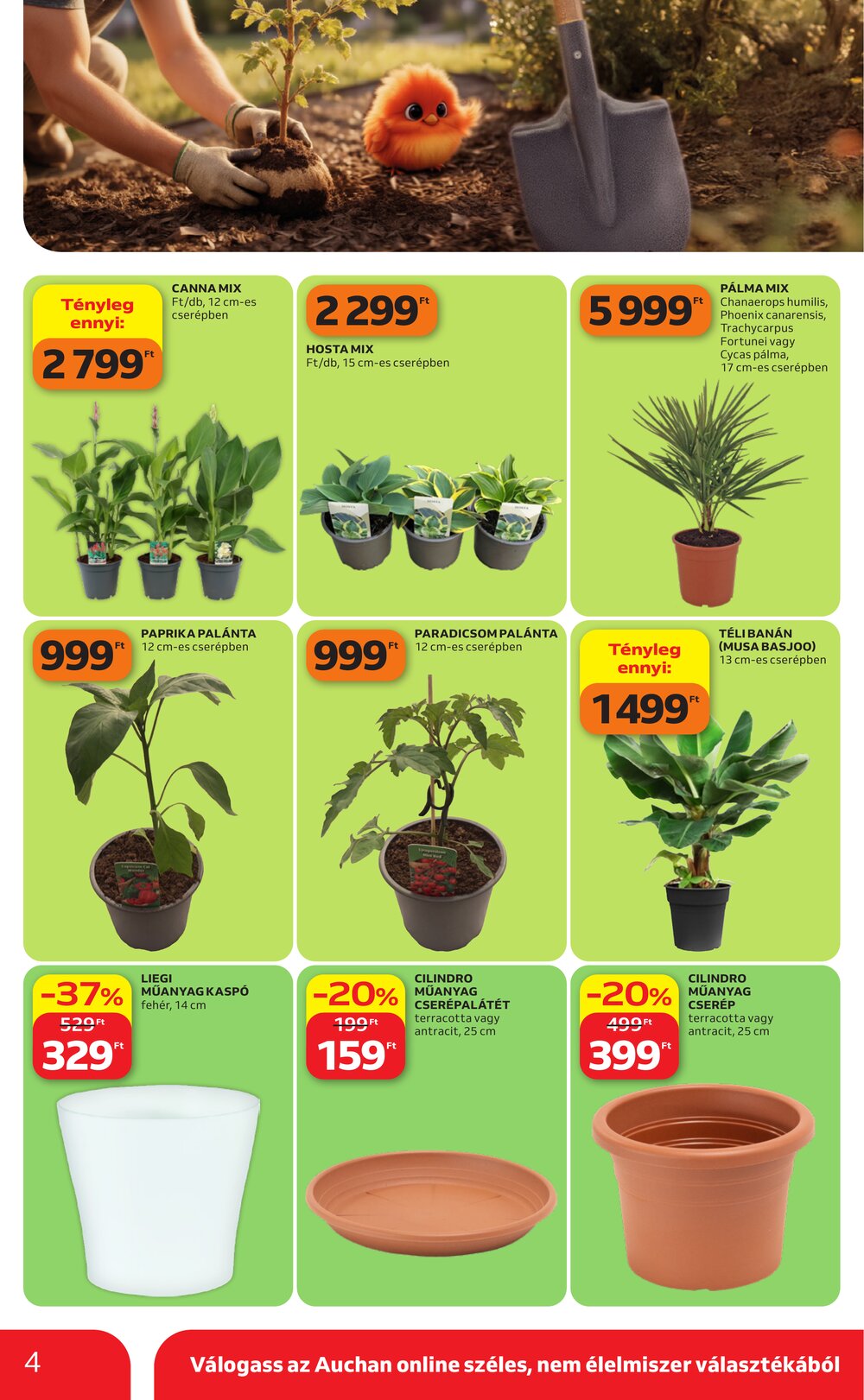 Auchan akciós újság 2026.04.16-tól - 4. oldal.