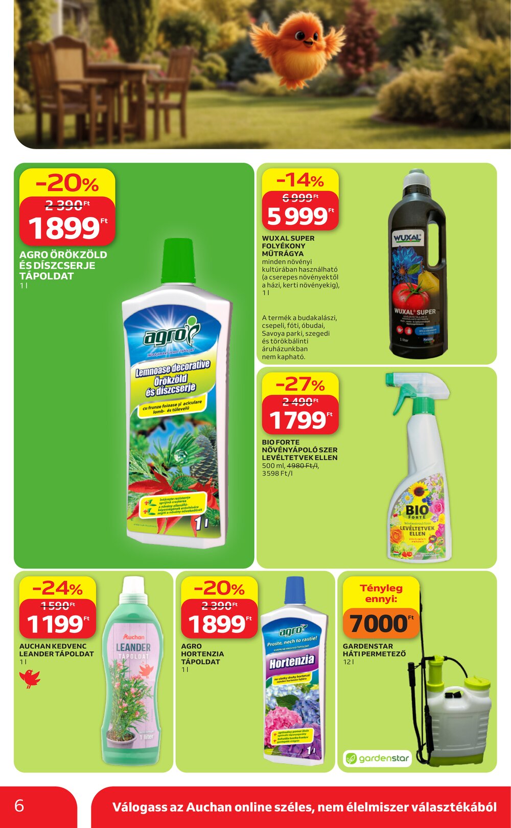 Auchan akciós újság 2026.04.16-tól - 6. oldal.