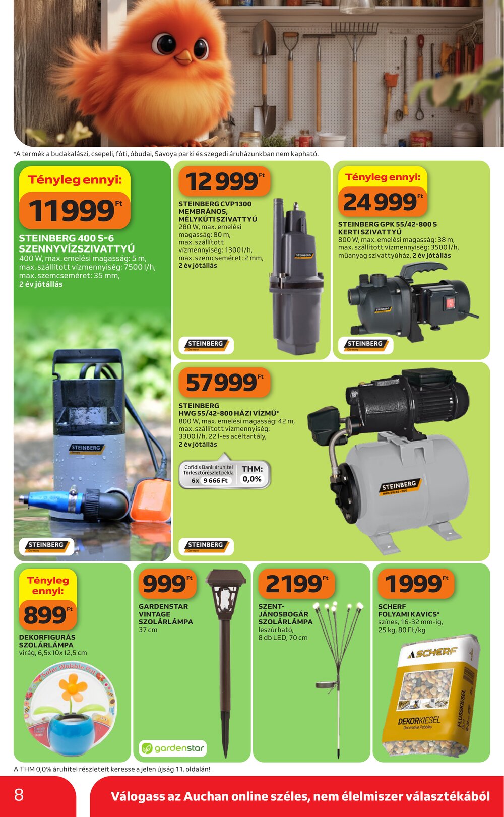 Auchan akciós újság 2026.04.16-tól - 8. oldal.
