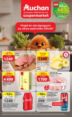 Auchan akciós újság 2026.04.16-tól