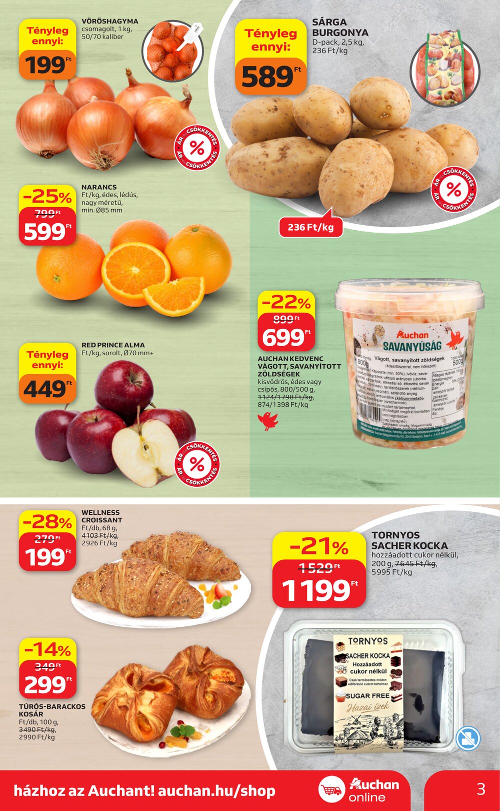 Auchan akciós újság 2026.04.16-tól - 3. oldal.