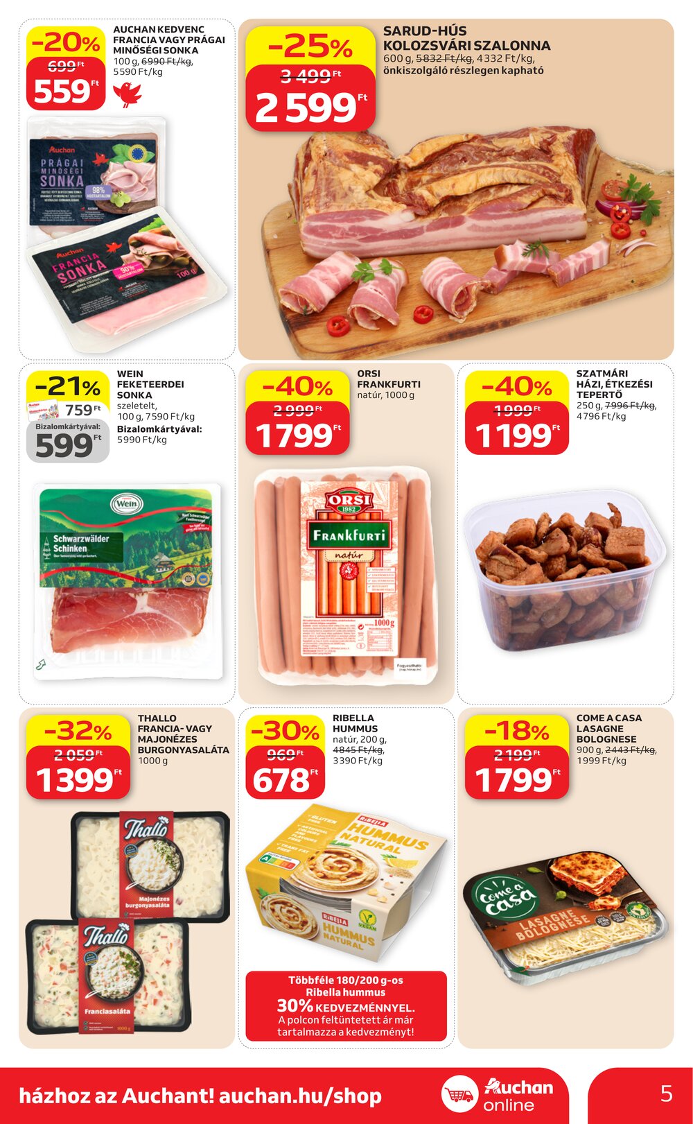 Auchan akciós újság 2026.04.16-tól - 5. oldal.