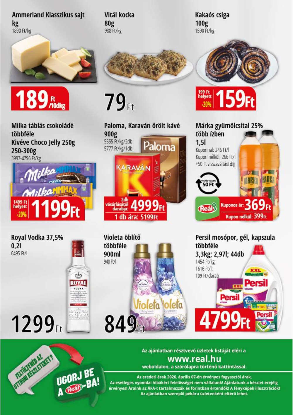 Reál akciós újság 2026.04.16-tól - 2. oldal.